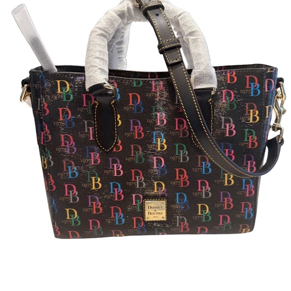 Dooney & Bourke NWT Top Handle / Crossbody Tote Multi Color MSRP $378 - Picture 1 of 16